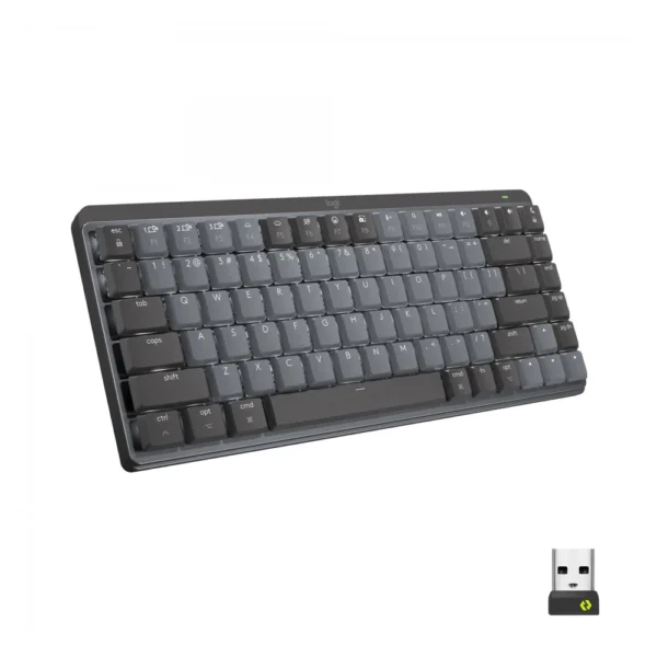 Logitech 920-010782 MX Mechanical Mini - Wireless Keyboard - Clicky Low-Profile Mechanical Keyboard with Smart Illumination - Image 3