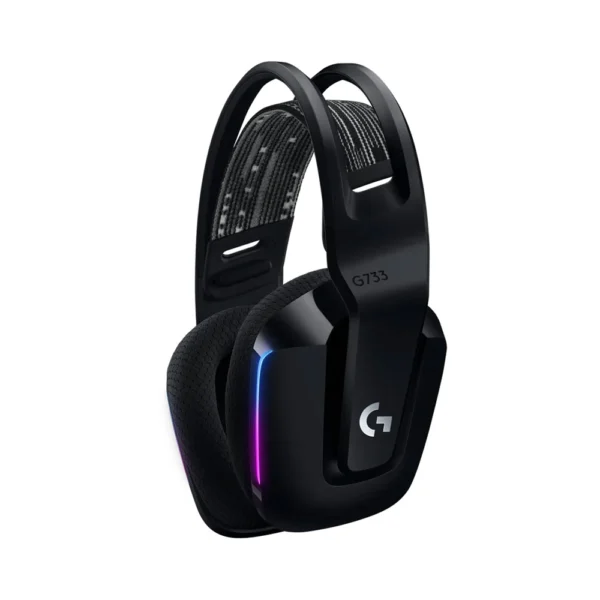 Logitech G733 LIGHTSPEED Wireless RGB Gaming Headset – Black - Image 3