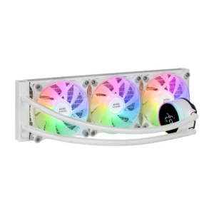 Mars Gaming ML-LCD360 White AIO Water cooling – 600W TDP
