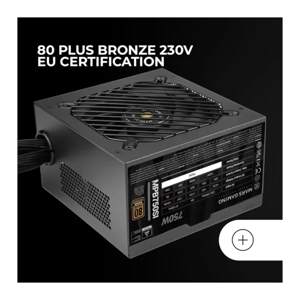 Mars Gaming MPB750Si 750W PSU -7 Years Warranty - Image 5