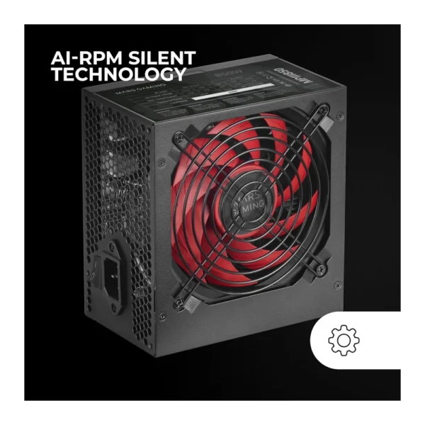 Mars Gaming MPIII 850W PSU – 5 Years Warranty - Image 4
