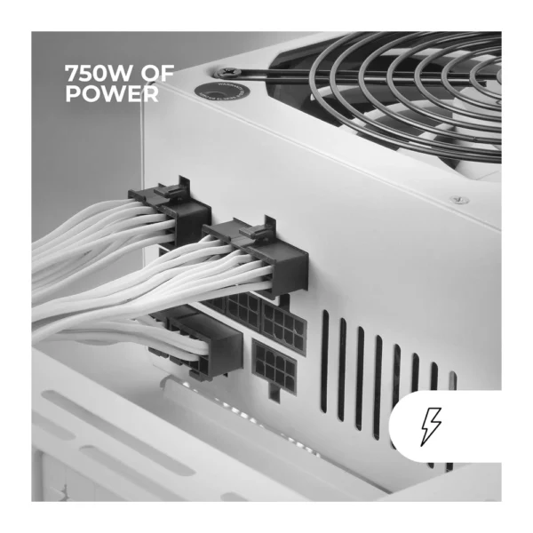 Mars Gaming MPZE750M 750W Full Modular PSU -10 Years Warranty - Image 3