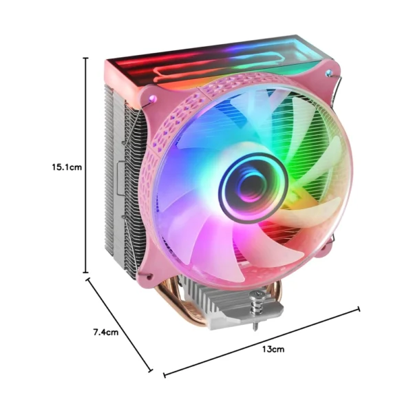 Mars Gaming MCPU-VR CPU Cooler – Pink - Image 6