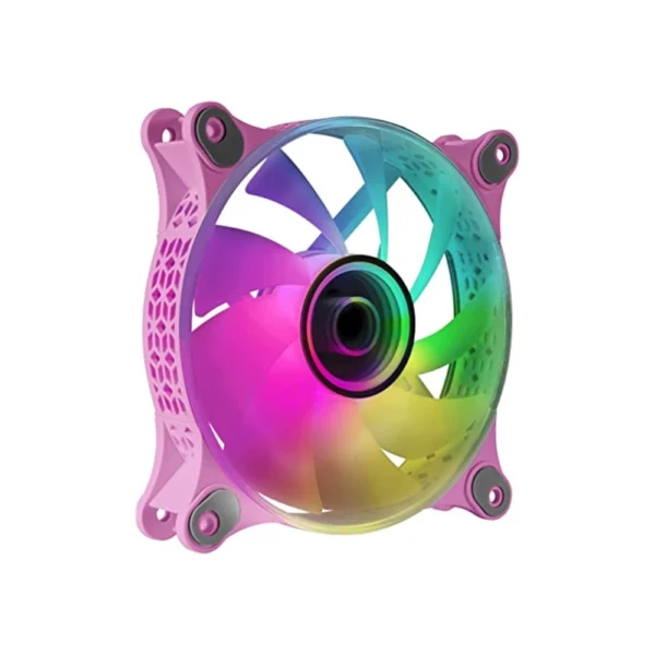 Mars Gaming MF-3D 12CM Fan – Pink - Image 2