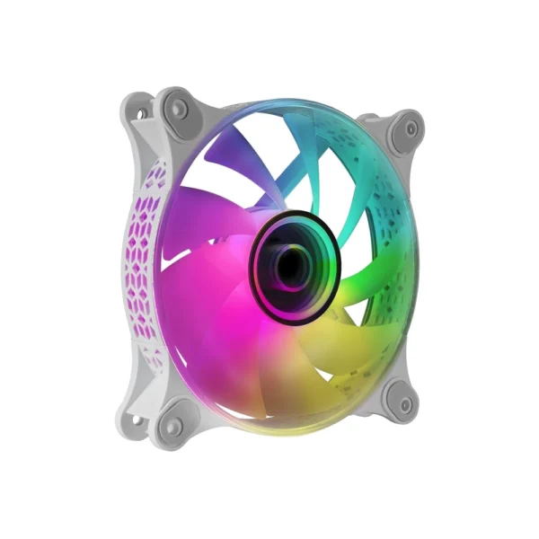 Mars Gaming MF-3D 12CM Fan – White - Image 2