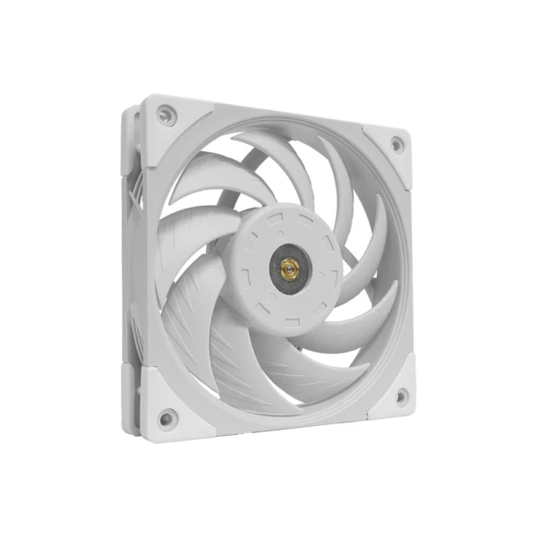 Mars Gaming MF-NC FDB Copper 120mm Ultra silent Professional PWM Fan White