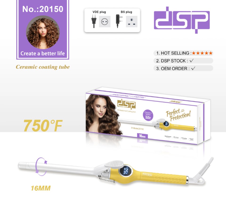 DSP Professional Curling Iron 20150 - Image 6