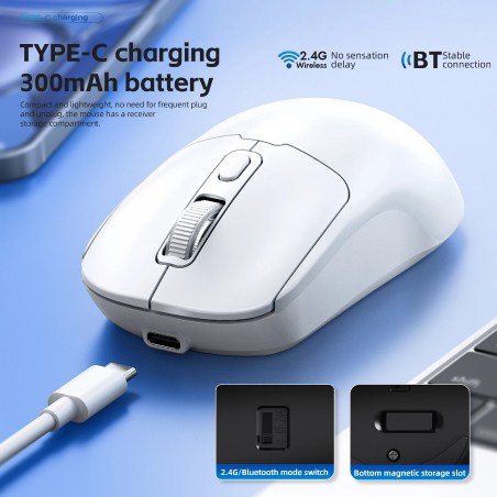 T-WOLF Q3 Dual Mode Wireless Mouse - Image 4