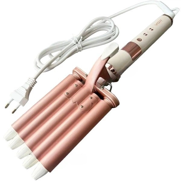 VGR V528 / 66W 230°C 5 Barrel Hair Curling Iron with LED Display & Adjustable Temperature - Image 2