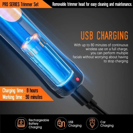 3 in 1 Beard, Face and Nose Care Set! JAMAKY JPC40001 - Image 3