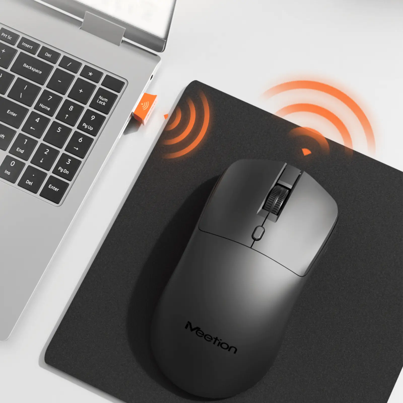 MEETION R546 Silent Wireless Mouse – 2.4GHz, 1600 DPI, 10m Range - Image 8