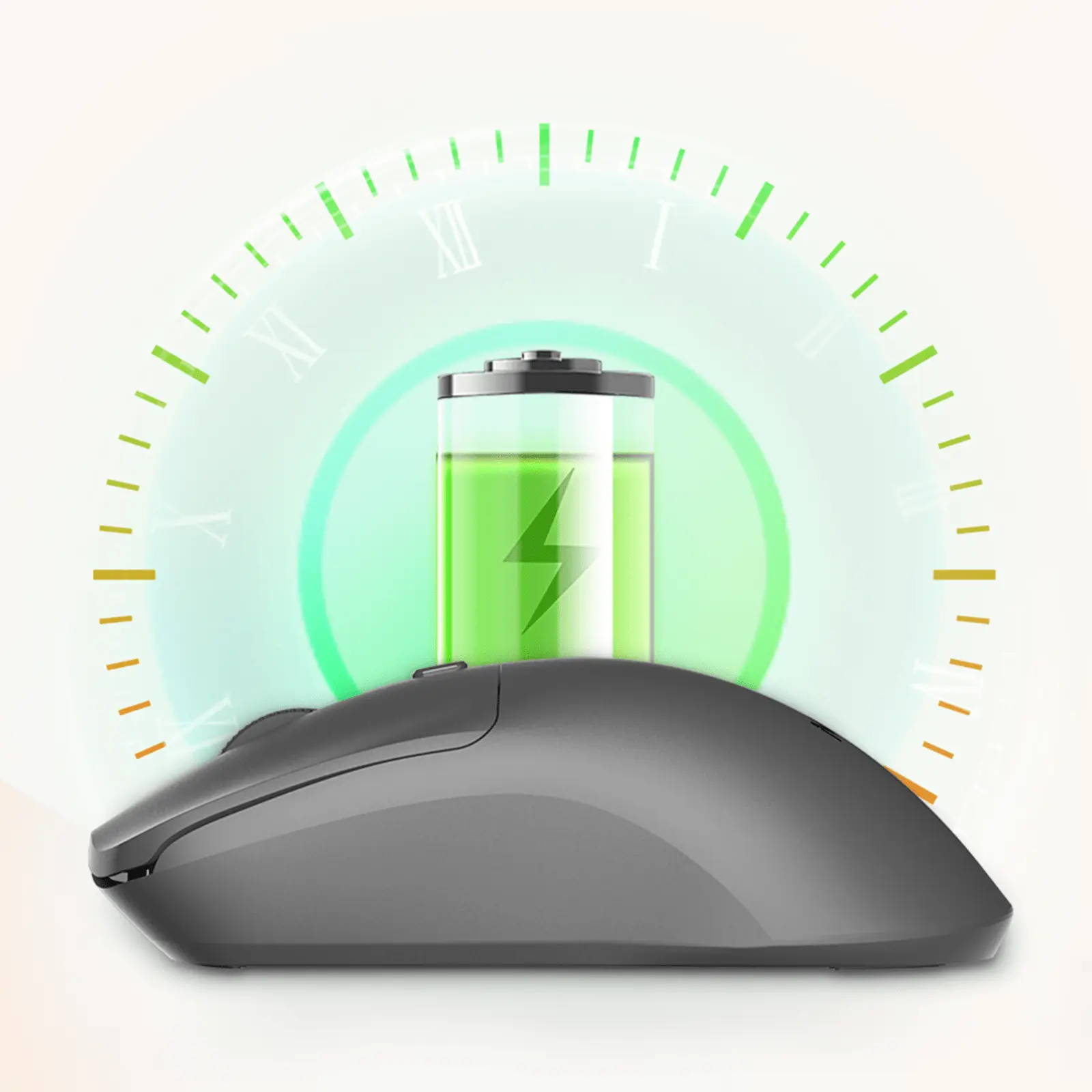 MEETION R546 Silent Wireless Mouse – 2.4GHz, 1600 DPI, 10m Range - Image 6