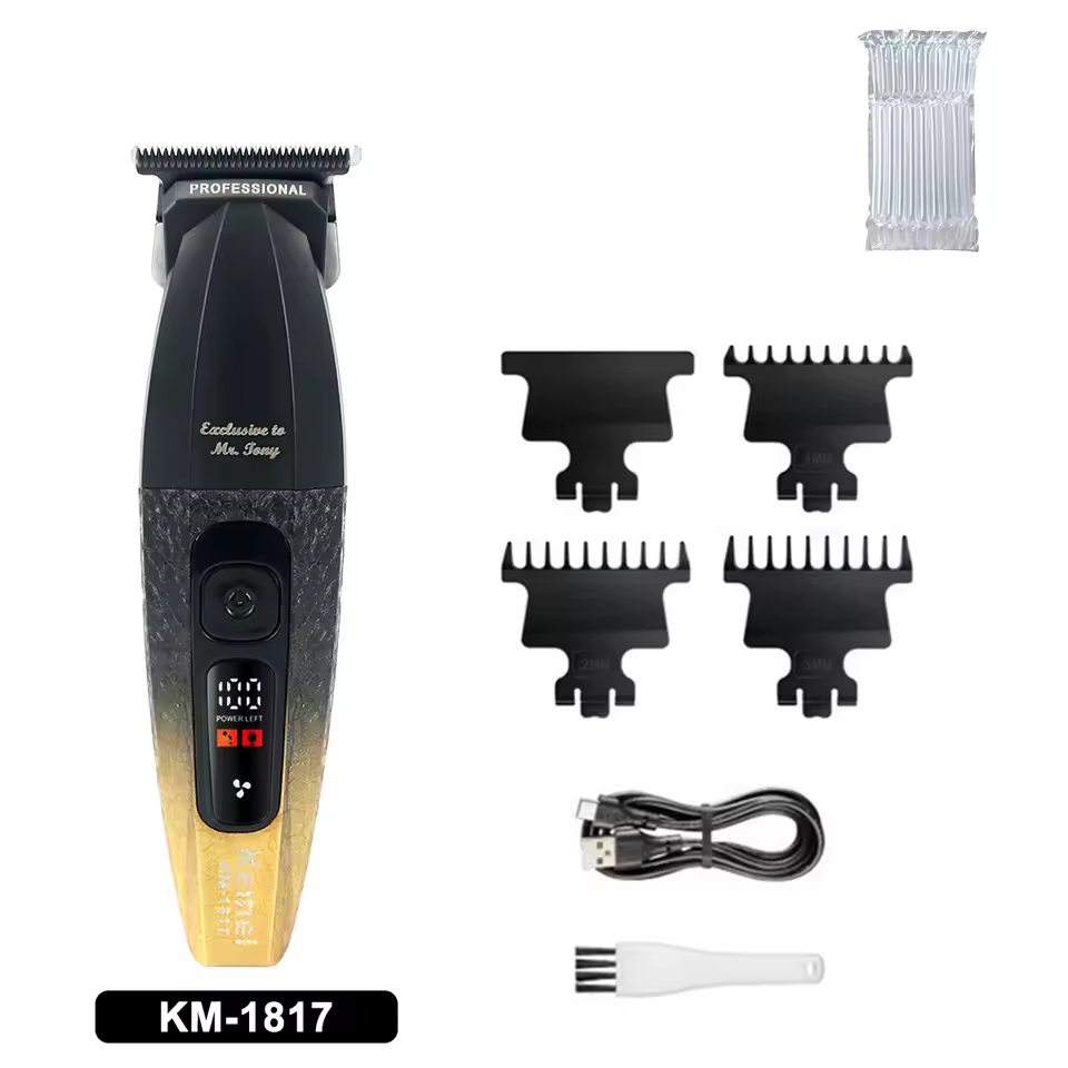 Kemei 1817 Ceramic Blade Hair Clipper