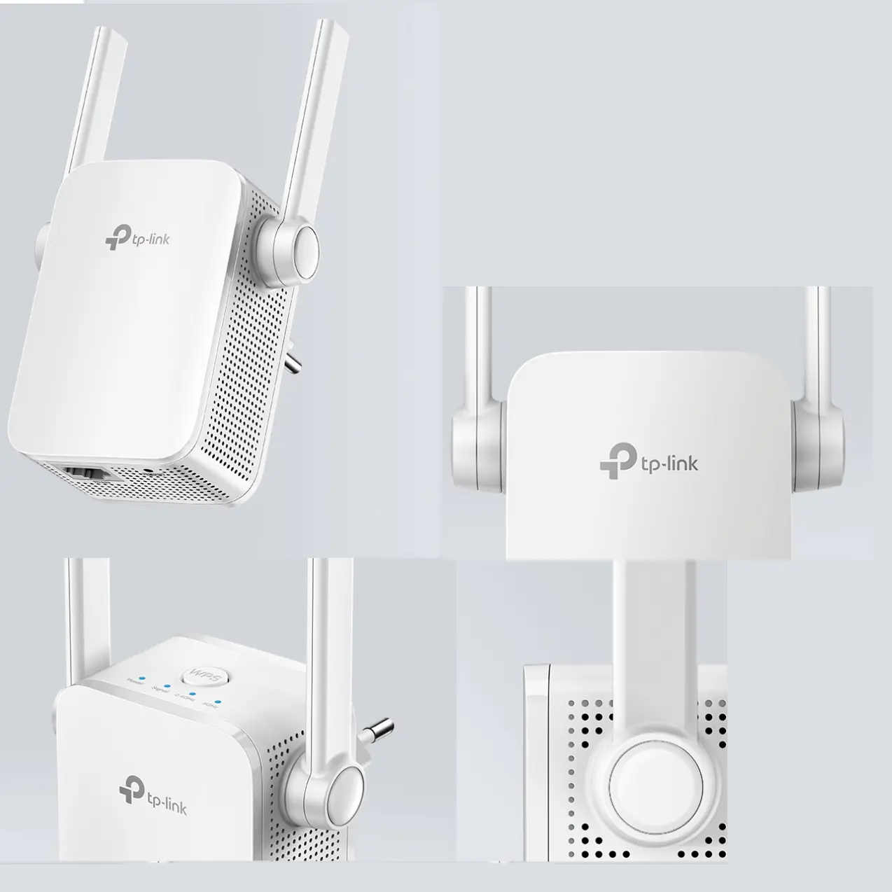 TP-Link AC750 Mesh Wi-Fi Range Extender RE205 ; Dual Band 2.4 GHz (300 Mbps) & 5 GHz (433 Mbps) ; Wi-Fi Dead-Zone Killer ; External Antennas ; Smart Signal Indicator ; Compatible with Windows, macOS, Linux | RE205 WHITE - Image 5