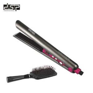 DSP 10264, Professional Hair Straightener With Hair Brush