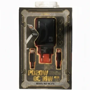 MOXOM PD20W QC18W Fast Charger TypeC To Lightning