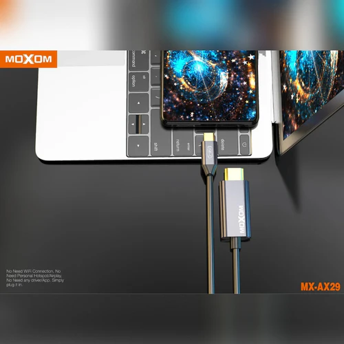 MOXOM 4K Full HD Display 2m Type-C to HDMI Cable for Monitor, Projector, Laptops, Mobiles and TV 4K HD - Image 7