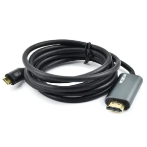 MOXOM 4K Full HD Display 2m Type-C to HDMI Cable for Monitor, Projector, Laptops, Mobiles and TV 4K HD