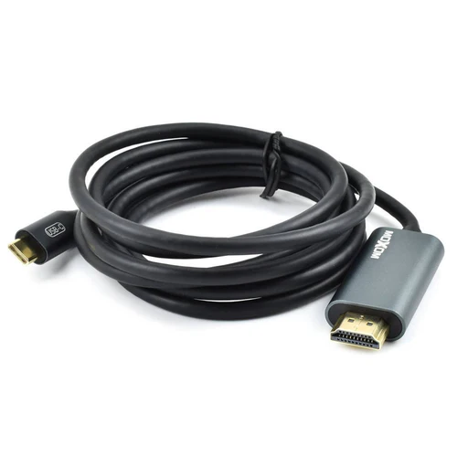 MOXOM 4K Full HD Display 2m Type-C to HDMI Cable for Monitor, Projector, Laptops, Mobiles and TV 4K HD